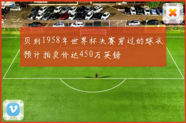 贝利1958年世界杯决赛穿过的球衣预计拍卖价达450万英镑